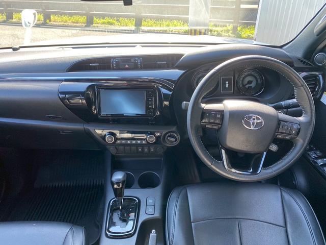 ハイラックス Z ブラックラリーエディション フルセグトノカバーETCクルコンシートカバー(10枚目)