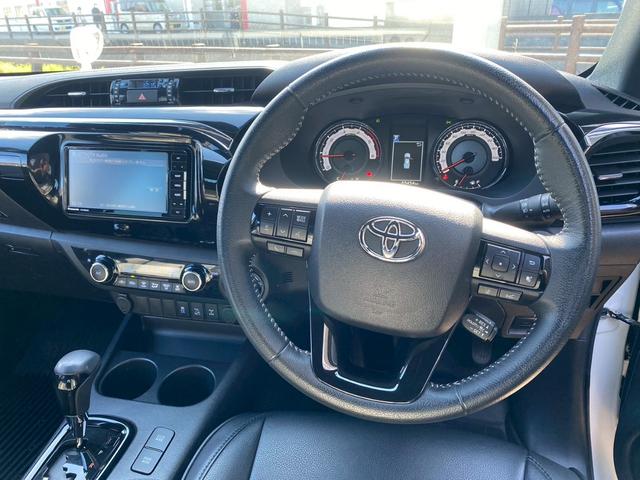 ハイラックス Z ブラックラリーエディション フルセグトノカバーETCクルコンシートカバー(20枚目)