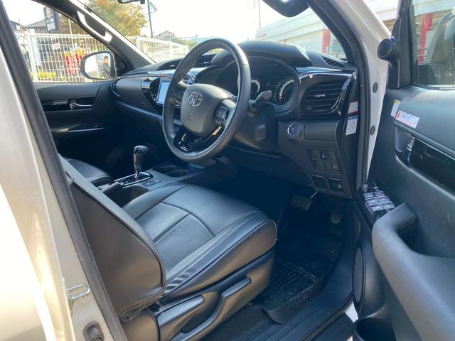 ハイラックス Z ブラックラリーエディション フルセグトノカバーETCクルコンシートカバー(21枚目)