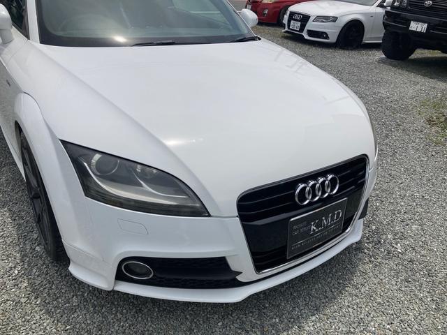 ＴＴクーペ ２．０ＴＦＳＩ　期間限定　決算セール！　２．０ＴＦＳＩ　Ｓライン　社外１９ＡＷ　後期型　社外ＬＥＤライト　ハーフレザー　純正リアウィング　車検令和８年６月　フロントタイヤ２本新品（15枚目）