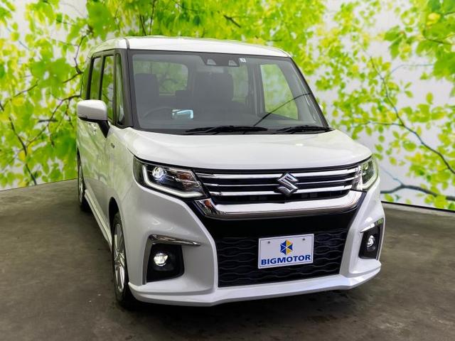 ハイブリッドMZ 両側電動スライドドア/セーフティサポート(スズキ)/車線逸脱防止支援システム/パーキングアシスト バックガイド/ヘッドランプ LED/EBD付ABS/横滑り防止装置/アイドリングストップ 記録簿(17枚目)