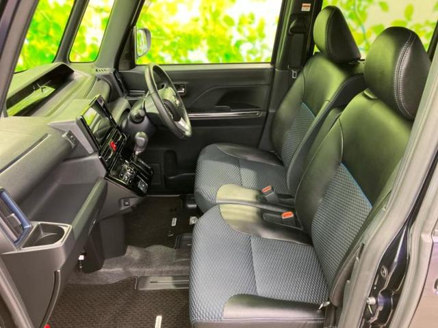 タント カスタムＲＳ　新品タイヤ／社外　８インチ　ＳＤナビ／衝突安全装置／両側電動スライドドア／シートヒーター　前席／全方位モニター／車線逸脱防止支援システム／シート　ハーフレザー／ドライブレコーダー　前後　ターボ　ＥＴＣ（6枚目）