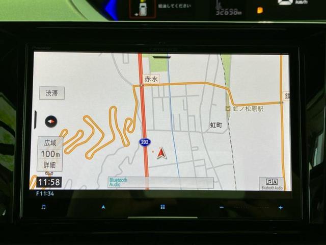 タント カスタムＲＳ　新品タイヤ／社外　８インチ　ＳＤナビ／衝突安全装置／両側電動スライドドア／シートヒーター　前席／全方位モニター／車線逸脱防止支援システム／シート　ハーフレザー／ドライブレコーダー　前後　ターボ　ＥＴＣ（10枚目）