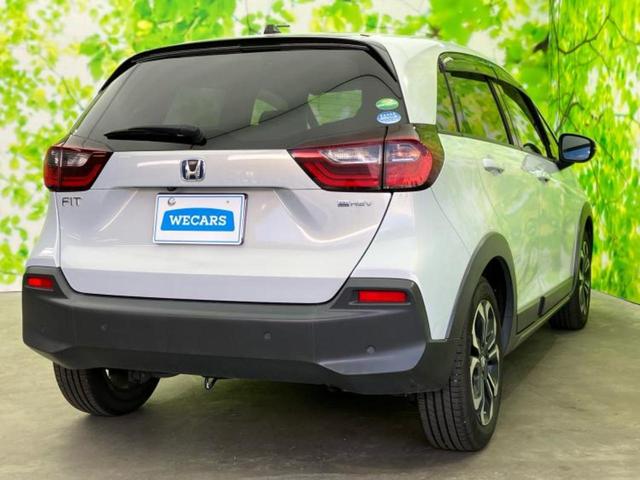 フィット eHEVクロスター 保証書/純正 9インチ SDナビ/ホンダセンシング/車線逸脱防止支援システム/ヘッドランプ LED/Bluetooth接続/ETC/EBD付ABS/横滑り防止装置/アイドリングストップ バックカメラ(3枚目)