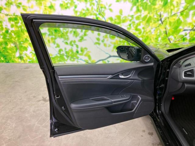 シビック ヒョウジュン 保証書/社外 SDナビ/ホンダセンシング/シートヒーター 前席/シート 合皮/ヘッドランプ LED/ETC/EBD付ABS/横滑り防止装置/アイドリングストップ/バックモニター/フルセグTV(22枚目)