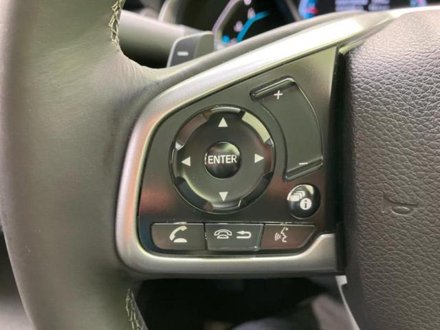 シビック ヒョウジュン 保証書/社外 SDナビ/ホンダセンシング/シートヒーター 前席/シート 合皮/ヘッドランプ LED/ETC/EBD付ABS/横滑り防止装置/アイドリングストップ/バックモニター/フルセグTV(26枚目)