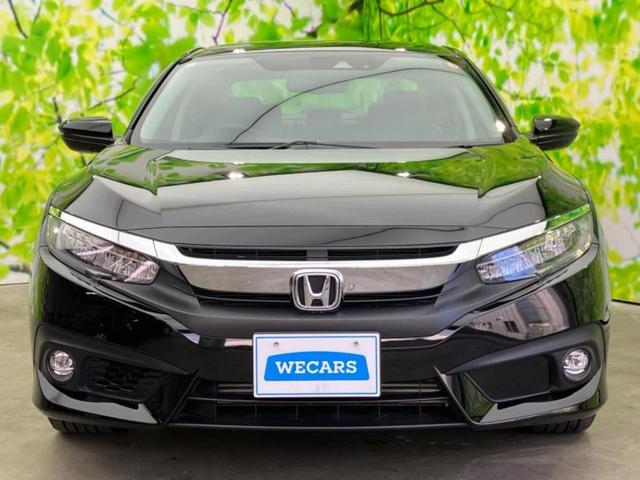 シビック ヒョウジュン 保証書/社外 SDナビ/ホンダセンシング/シートヒーター 前席/シート 合皮/ヘッドランプ LED/ETC/EBD付ABS/横滑り防止装置/アイドリングストップ/バックモニター/フルセグTV(39枚目)