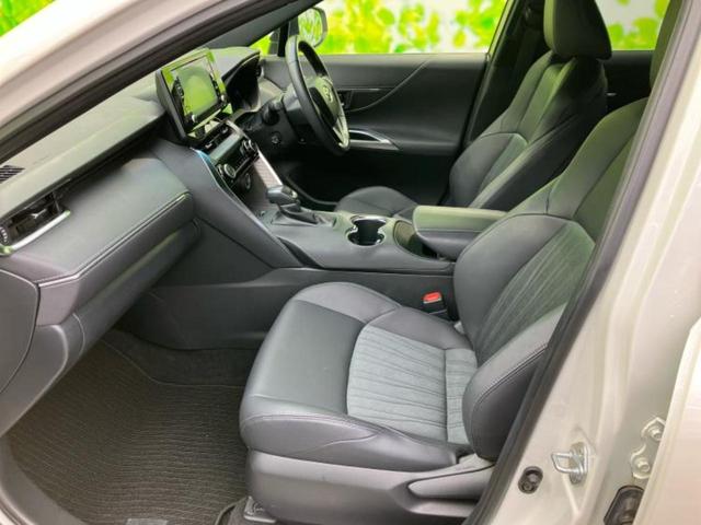 ハリアー Ｇ　ディスプレイオーディオ８インチ／デジタルインナーミラー／衝突安全装置／車線逸脱防止支援システム／シート　ハーフレザー／電動バックドア／ドライブレコーダー　前後／ヘッドランプ　ＬＥＤ　バックカメラ　ＴＶ（6枚目）