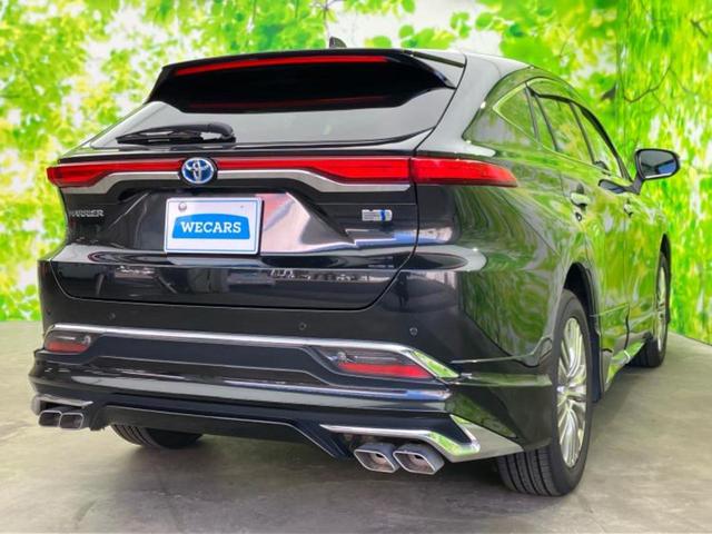 ハリアーハイブリッド 4WD Zレザーパッケージ モデリスタエアロ/JBL/保証書/ディスプレイオーディオ+ナビ12.3インチ/デジタルインナーミラー/トヨタセーフティセンス/シートヒーター/パノラミックビューモニター 衝突被害軽減システム 4WD(3枚目)