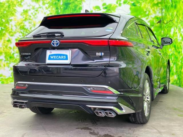 ハリアーハイブリッド Zレザーパッケージ 純正エアロ/JBL/保証書/ディスプレイオーディオ+ナビ/デジタルインナーミラー/衝突安全装置/シートヒーター/パノラミックビューモニター/車線逸脱防止支援システム/シート 合皮 衝突被害軽減システム(3枚目)