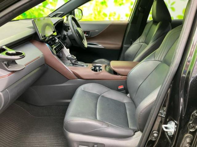 ハリアーハイブリッド Zレザーパッケージ 純正エアロ/JBL/保証書/ディスプレイオーディオ+ナビ/デジタルインナーミラー/衝突安全装置/シートヒーター/パノラミックビューモニター/車線逸脱防止支援システム/シート 合皮 衝突被害軽減システム(6枚目)