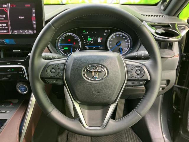 ハリアーハイブリッド Zレザーパッケージ 純正エアロ/JBL/保証書/ディスプレイオーディオ+ナビ/デジタルインナーミラー/衝突安全装置/シートヒーター/パノラミックビューモニター/車線逸脱防止支援システム/シート 合皮 衝突被害軽減システム(15枚目)