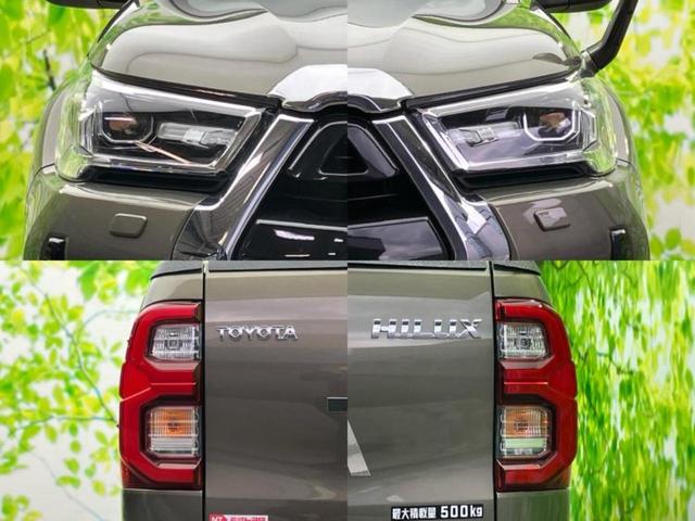 ハイラックス ４ＷＤ　Ｚ　保証書／純正　ＳＤナビ／トヨタセーフティセンス／車線逸脱防止支援システム／ドライブレコーダー　前後／ヘッドランプ　ＬＥＤ／Ｂｌｕｅｔｏｏｔｈ接続／ＥＴＣ／横滑り防止装置／クルーズコントロール　４ＷＤ（47枚目）