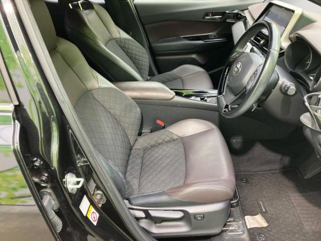 C-HR G 新品タイヤ/社外 9インチ SDナビ/トヨタセーフティセンス/シートヒーター 前席/車線逸脱防止支援システム/シート ハーフレザー/ヘッドランプ LED/Bluetooth接続/ETC バックカメラ(4枚目)