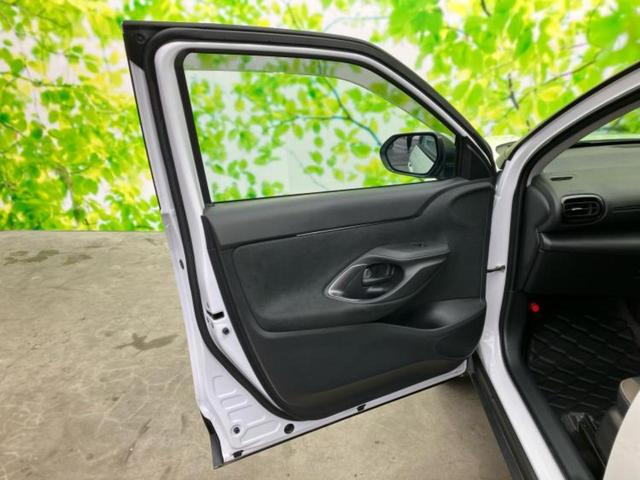 ヤリスクロス ハイブリッドＺ　保証書／ディスプレイオーディオ＋ナビ／衝突安全装置／シートヒーター／パノラミックビューモニター／車線逸脱防止支援システム／シート　ハーフレザー／ヘッドランプ　ＬＥＤ／ＵＳＢジャック　全周囲カメラ（22枚目）