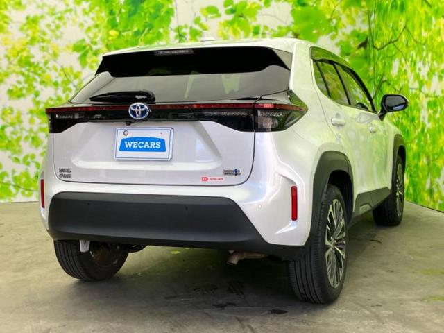 ヤリスクロス ハイブリッドＺ　新品タイヤ／保証書／ディスプレイオーディオ＋ナビ８インチ／トヨタセーフティセンス／シートヒーター　前席／パノラミックビューモニター／車線逸脱防止支援システム／シート　ハーフレザー　衝突被害軽減システム（3枚目）