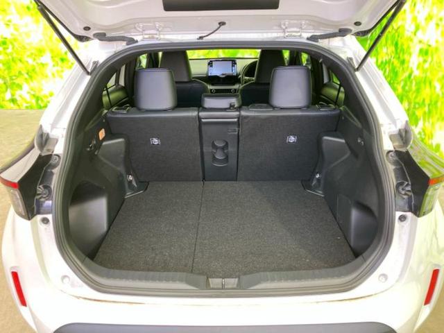 ヤリスクロス ハイブリッドＺ　新品タイヤ／保証書／ディスプレイオーディオ＋ナビ８インチ／トヨタセーフティセンス／シートヒーター　前席／パノラミックビューモニター／車線逸脱防止支援システム／シート　ハーフレザー　衝突被害軽減システム（8枚目）