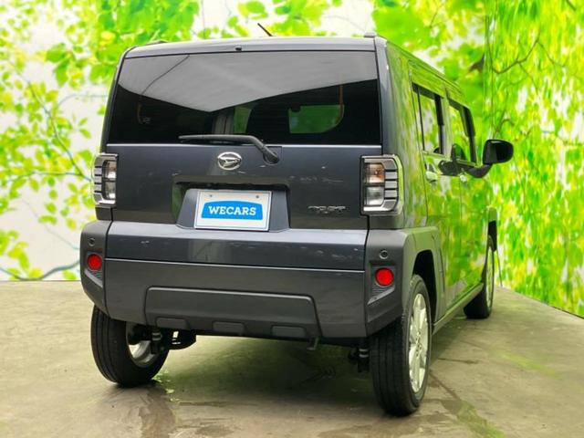 タフト Ｇ　新品タイヤ／ガラスルーフ／保証書／純正　ＳＤナビ／衝突安全装置／シートヒーター／車線逸脱防止支援システム／ヘッドランプ　ＬＥＤ／ＥＴＣ／ＥＢＤ付ＡＢＳ／横滑り防止装置／アイドリングストップ（3枚目）