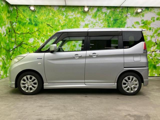 ソリオ ハイブリッドＭＸ　社外　８インチ　ＳＤナビ／セーフティサポート（スズキ）／電動スライドドア／シートヒーター　運転席／全方位モニター／車線逸脱防止支援システム／ドライブレコーダー　前後／ヘッドランプ　ＨＩＤ　全周囲カメラ（2枚目）