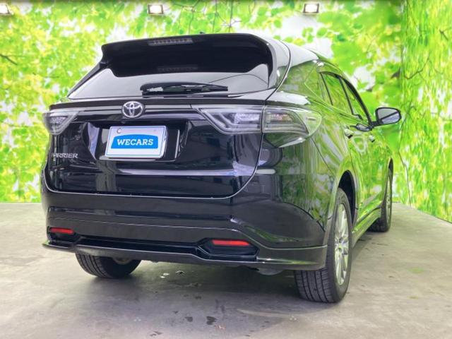 ハリアー プレミアム　純正エアロ／保証書／純正　９インチ　ＳＤナビ／トヨタセーフティセンス／車線逸脱防止支援システム／シート　ハーフレザー／電動バックドア／ヘッドランプ　ＬＥＤ／Ｂｌｕｅｔｏｏｔｈ接続／ＥＴＣ　フルエアロ（3枚目）