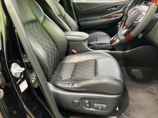 ハリアー プレミアム　純正エアロ／保証書／純正　９インチ　ＳＤナビ／トヨタセーフティセンス／車線逸脱防止支援システム／シート　ハーフレザー／電動バックドア／ヘッドランプ　ＬＥＤ／Ｂｌｕｅｔｏｏｔｈ接続／ＥＴＣ　フルエアロ（4枚目）