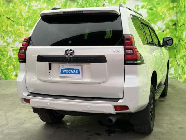 ランドクルーザープラド ４ＷＤ　ＴＸ　Ｌパッケージマットブラックエディション　新品タイヤ／サンルーフ／保証書／社外　９インチ　ＳＤナビ／トヨタセーフティセンス／シートヒーター／車線逸脱防止支援システム／シート　合皮／ヘッドランプ　ＬＥＤ／Ｂｌｕｅｔｏｏｔｈ接続／ＥＴＣ　４ＷＤ（3枚目）