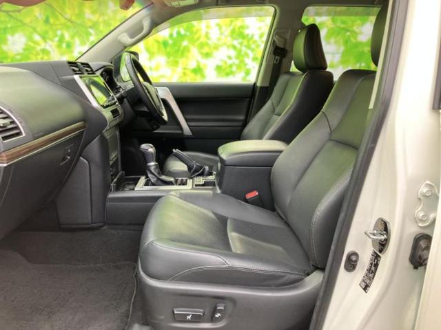 ランドクルーザープラド ４ＷＤ　ＴＸ　Ｌパッケージマットブラックエディション　新品タイヤ／サンルーフ／保証書／社外　９インチ　ＳＤナビ／トヨタセーフティセンス／シートヒーター／車線逸脱防止支援システム／シート　合皮／ヘッドランプ　ＬＥＤ／Ｂｌｕｅｔｏｏｔｈ接続／ＥＴＣ　４ＷＤ（7枚目）