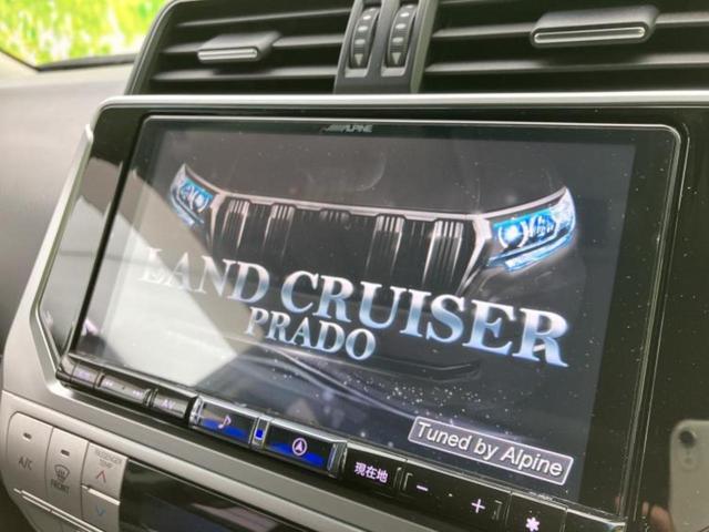 ランドクルーザープラド ４ＷＤ　ＴＸ　Ｌパッケージマットブラックエディション　新品タイヤ／サンルーフ／保証書／社外　９インチ　ＳＤナビ／トヨタセーフティセンス／シートヒーター／車線逸脱防止支援システム／シート　合皮／ヘッドランプ　ＬＥＤ／Ｂｌｕｅｔｏｏｔｈ接続／ＥＴＣ　４ＷＤ（9枚目）
