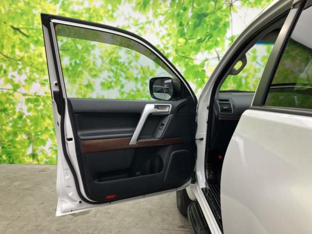 ランドクルーザープラド ４ＷＤ　ＴＸ　Ｌパッケージマットブラックエディション　新品タイヤ／サンルーフ／保証書／社外　９インチ　ＳＤナビ／トヨタセーフティセンス／シートヒーター／車線逸脱防止支援システム／シート　合皮／ヘッドランプ　ＬＥＤ／Ｂｌｕｅｔｏｏｔｈ接続／ＥＴＣ　４ＷＤ（24枚目）