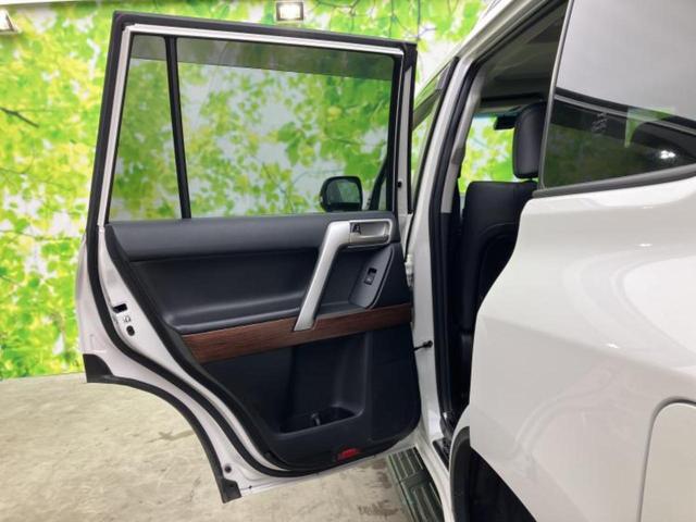 ランドクルーザープラド ４ＷＤ　ＴＸ　Ｌパッケージマットブラックエディション　新品タイヤ／サンルーフ／保証書／社外　９インチ　ＳＤナビ／トヨタセーフティセンス／シートヒーター／車線逸脱防止支援システム／シート　合皮／ヘッドランプ　ＬＥＤ／Ｂｌｕｅｔｏｏｔｈ接続／ＥＴＣ　４ＷＤ（25枚目）