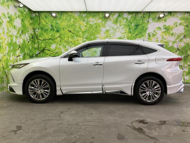 ハリアーハイブリッド Ｚレザーパッケージ　新品タイヤ／調光パノラマルーフ／モデリスタエアロ／ＪＢＬ／ディスプレイオーディオ＋ナビ１２．３インチ／デジタルインナーミラー／トヨタセーフティセンス／エアーシート　前席　革シート　衝突被害軽減システム（2枚目）