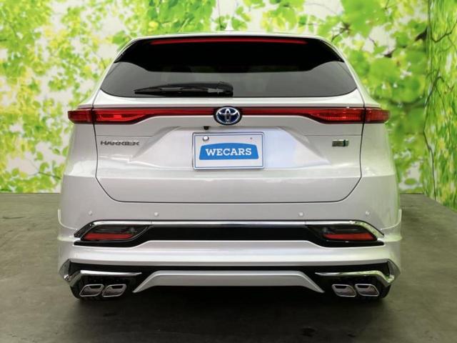 ハリアーハイブリッド Ｚレザーパッケージ　新品タイヤ／調光パノラマルーフ／モデリスタエアロ／ＪＢＬ／ディスプレイオーディオ＋ナビ１２．３インチ／デジタルインナーミラー／トヨタセーフティセンス／エアーシート　前席　革シート　衝突被害軽減システム（45枚目）