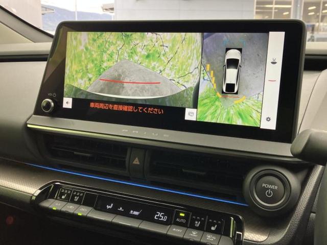 プリウス Ｚ　新品タイヤ／ディスプレイオーディオ＋ナビ１２．３インチ／デジタルインナーミラー／トヨタセーフティセンス／シートヒーター／全方位モニター／車線逸脱防止支援システム／シート　合皮／電動バックドア（12枚目）