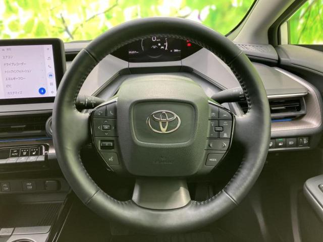 プリウス Ｚ　新品タイヤ／ディスプレイオーディオ＋ナビ１２．３インチ／デジタルインナーミラー／トヨタセーフティセンス／シートヒーター／全方位モニター／車線逸脱防止支援システム／シート　合皮／電動バックドア（15枚目）