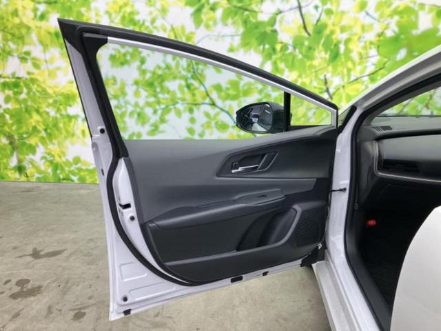 プリウス Ｚ　新品タイヤ／ディスプレイオーディオ＋ナビ１２．３インチ／デジタルインナーミラー／トヨタセーフティセンス／シートヒーター／全方位モニター／車線逸脱防止支援システム／シート　合皮／電動バックドア（22枚目）