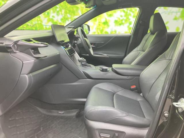 ハリアーハイブリッド Ｚレザーパッケージ　新品タイヤ／純正エアロ／ＪＢＬ／保証書／ディスプレイオーディオ＋ナビ／デジタルインナーミラー／衝突安全装置／シートヒーター／車線逸脱防止支援システム／シート　合皮／電動バックドア　衝突被害軽減システム（6枚目）