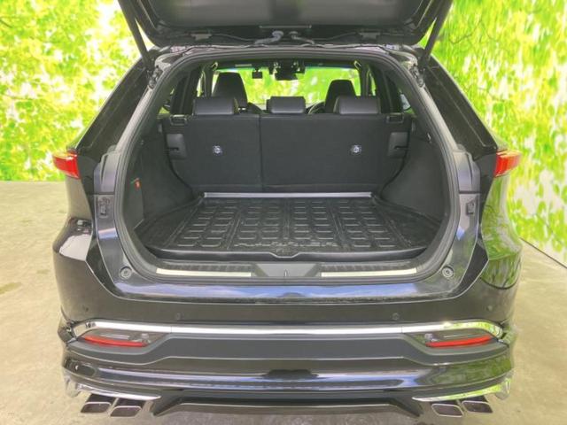 ハリアーハイブリッド Ｚレザーパッケージ　新品タイヤ／純正エアロ／ＪＢＬ／保証書／ディスプレイオーディオ＋ナビ／デジタルインナーミラー／衝突安全装置／シートヒーター／車線逸脱防止支援システム／シート　合皮／電動バックドア　衝突被害軽減システム（8枚目）