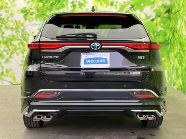 ハリアーハイブリッド Ｚレザーパッケージ　新品タイヤ／純正エアロ／ＪＢＬ／保証書／ディスプレイオーディオ＋ナビ／デジタルインナーミラー／衝突安全装置／シートヒーター／車線逸脱防止支援システム／シート　合皮／電動バックドア　衝突被害軽減システム（44枚目）