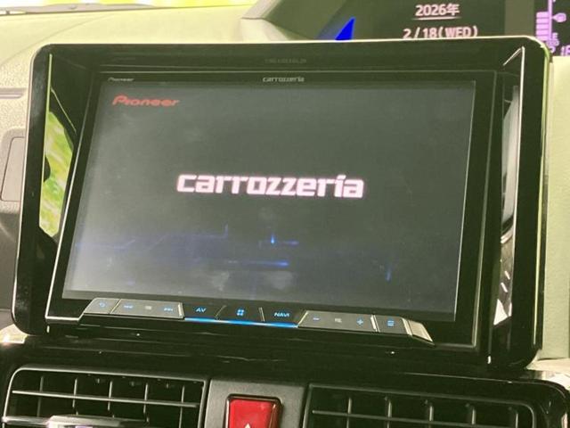 タント カスタムＲＳ　保証書／社外　８インチ　ＳＤナビ／スマートアシスト（トヨタ・ダイハツ）／両側電動スライドドア／全方位モニター／車線逸脱防止支援システム／シート　ハーフレザー／ヘッドランプ　ＬＥＤ　衝突被害軽減システム（9枚目）