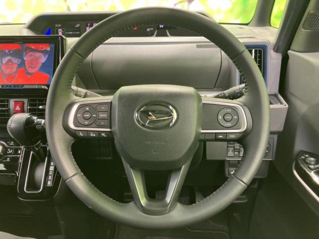 タント カスタムＲＳ　保証書／社外　８インチ　ＳＤナビ／スマートアシスト（トヨタ・ダイハツ）／両側電動スライドドア／全方位モニター／車線逸脱防止支援システム／シート　ハーフレザー／ヘッドランプ　ＬＥＤ　衝突被害軽減システム（15枚目）