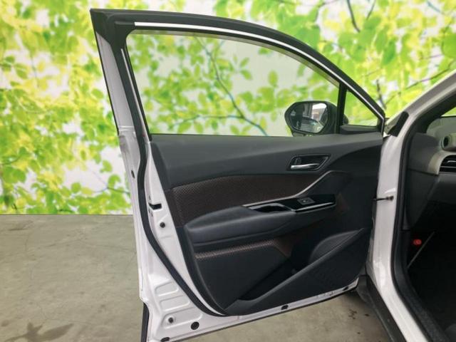 C-HR G LEDエディション 保証書/純正 9インチ SDナビ/トヨタセーフティセンス/シートヒーター 前席/車線逸脱防止支援システム/シート ハーフレザー/ヘッドランプ LED/USBジャック/Bluetooth接続/ETC(22枚目)