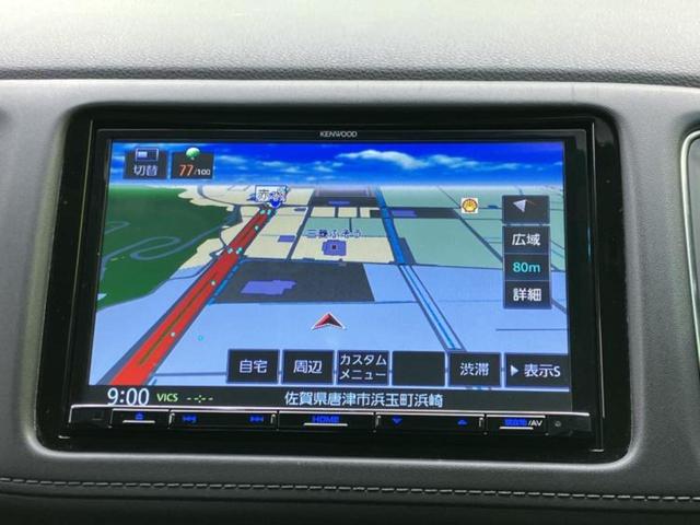 ヴェゼル ハイブリッドＺ・ホンダセンシング　社外　８インチ　ＳＤナビ／シティーブレーキアクティブシステム（ホンダ）／シートヒーター／車線逸脱防止支援システム／シート　ハーフレザー／ドライブレコーダー　前後／ヘッドランプ　ＬＥＤ　バックカメラ（10枚目）