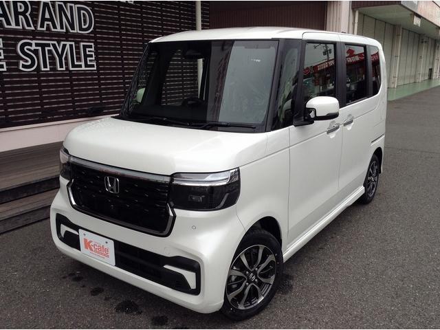 Ｎ－ＢＯＸカスタム ベースグレード　Ｈｏｎｄａ　ＳＥＮＳＩＮＧ　両側スライド片側電動ドア　スマートキー　シートヒーター　ＡＣＣ　ＥＣＳ　ＬＥＤヘッドライト（3枚目）