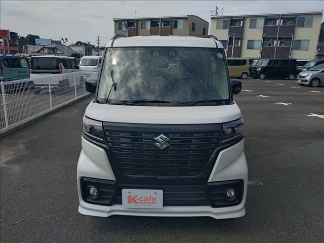 スペーシアベース ＸＦ　純正フルセグナビ・Ｂｌｕｅｔｏｏｔｈ　スマートキー　両側スライド片側電動ドア　衝突被害軽減ブレーキ　ドライブレコーダー　クリアランスソナー　アイドリングストップ　ＡＣＣ　ＥＴＣ　ＬＥＤヘッドライト（4枚目）