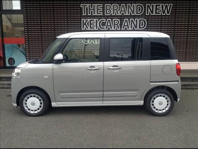 ムーヴキャンバス ストライプスG 純正フルセグナビ バックカメラ 両側電動スライドドア 衝突被害軽減ブレーキ スマートキー クリアランスソナー アイドリングストップ ECS LEDヘッドライト(8枚目)