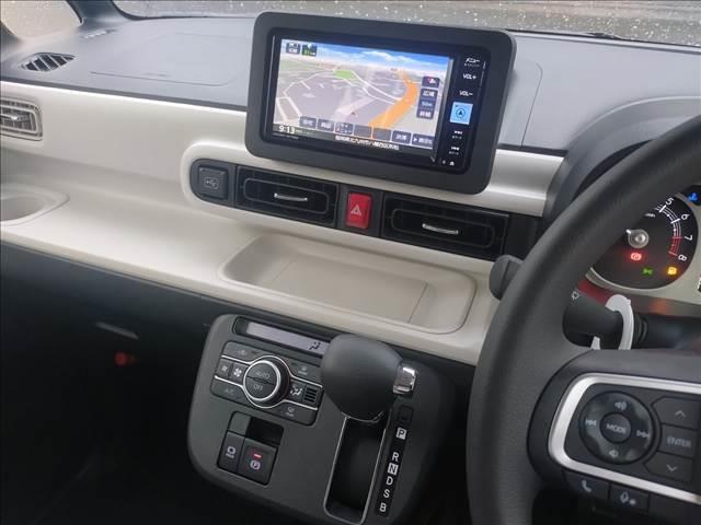 ムーヴキャンバス ストライプスG 純正フルセグナビ バックカメラ 両側電動スライドドア 衝突被害軽減ブレーキ スマートキー クリアランスソナー アイドリングストップ ECS LEDヘッドライト(18枚目)