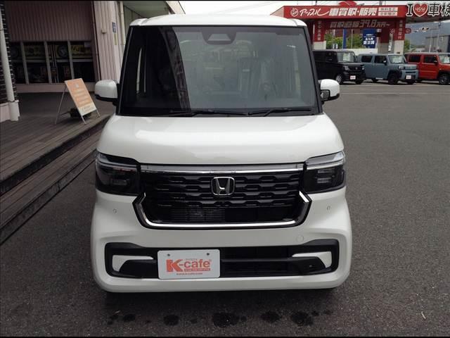 N-BOXカスタム ベースグレード Honda SENSING 両側スライド片側電動ドア スマートキー シートヒーター ACC ECS LEDヘッドライト(3枚目)