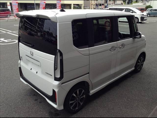N-BOXカスタム ベースグレード Honda SENSING 両側スライド片側電動ドア スマートキー シートヒーター ACC ECS LEDヘッドライト(5枚目)