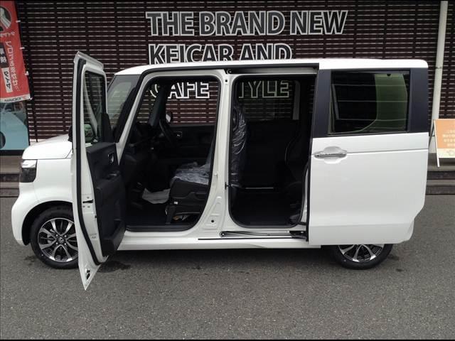 N-BOXカスタム ベースグレード Honda SENSING 両側スライド片側電動ドア スマートキー シートヒーター ACC ECS LEDヘッドライト(9枚目)