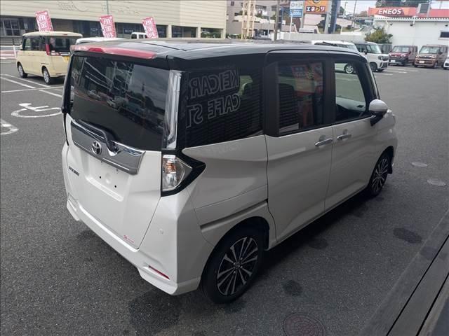 ルーミー カスタムＧ－Ｔ　純正ディスプレイオーディオ・バックカメラ　両側電動スライドドア　スマートキー　衝突被害軽減ブレーキ　アイドリングストップ　ＥＣＳ　ＡＣＣ　クリアランスソナー　ＬＥＤヘッドライト（6枚目）